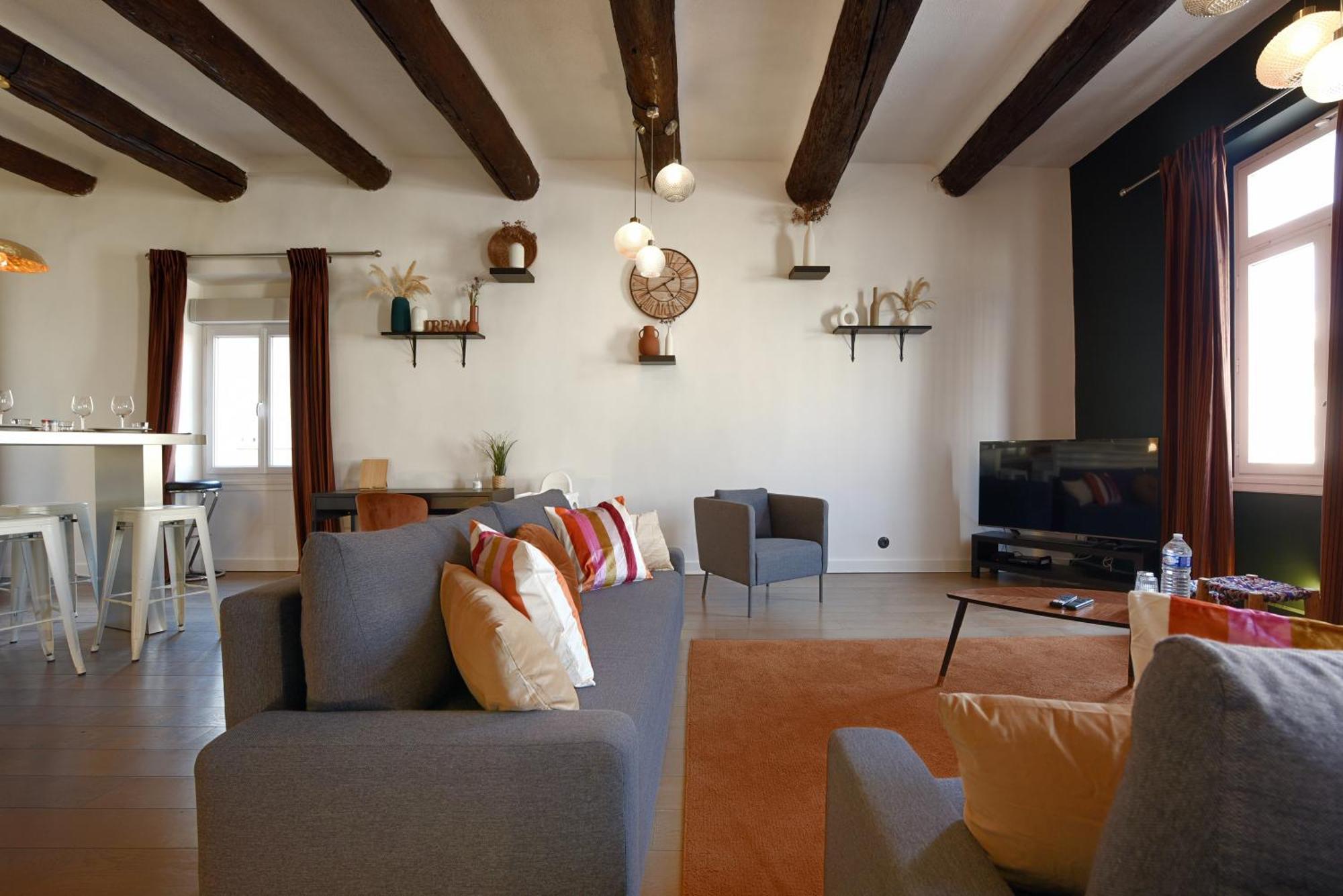Vieux-Port Magnifique Appartement Loft Marseilles Buitenkant foto