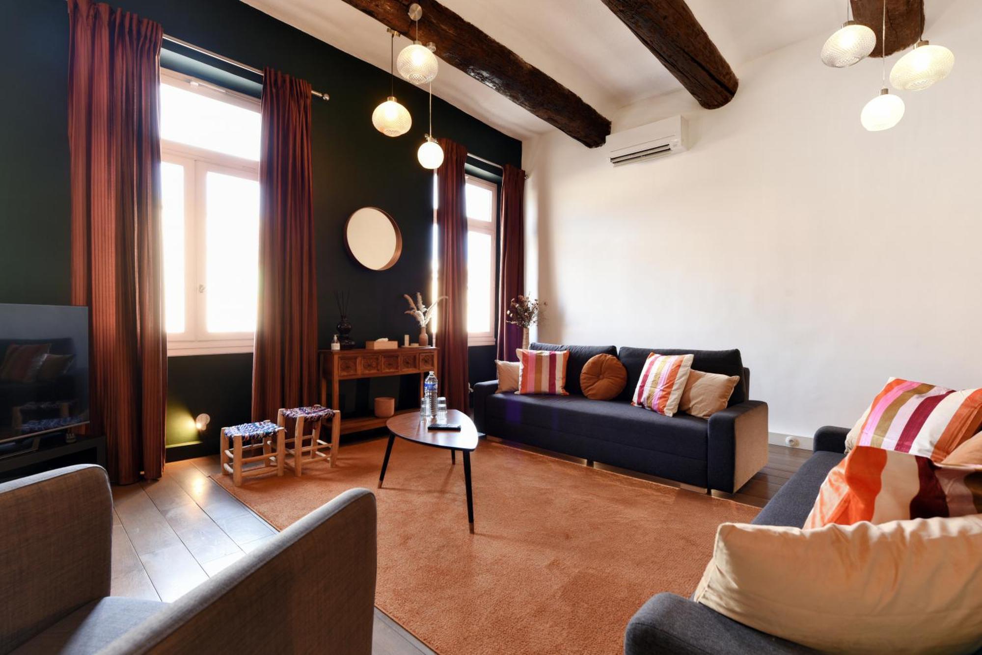 Vieux-Port Magnifique Appartement Loft Marseilles Buitenkant foto