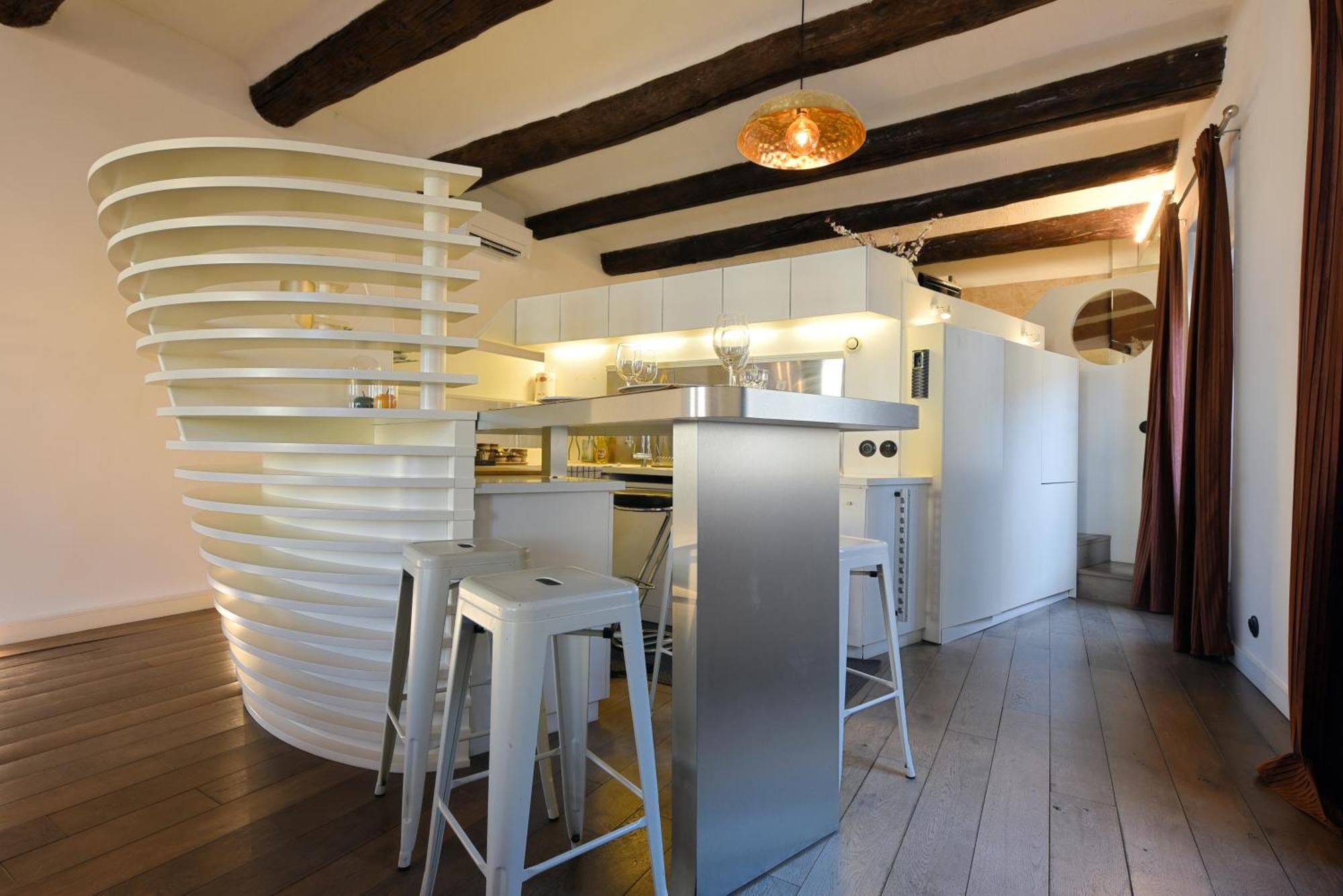 Vieux-Port Magnifique Appartement Loft Marseilles Buitenkant foto